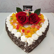 Birthday cake delivery in the same city Taian Taishan District Daiyue Xintai Feicheng Ningyang Dongping Taian door-to-door delivery