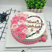 Birthday cake reservation in the same city express Nanning Yongning Wuming Longan Mashan Shanglin Binyang Hengxian delivery door