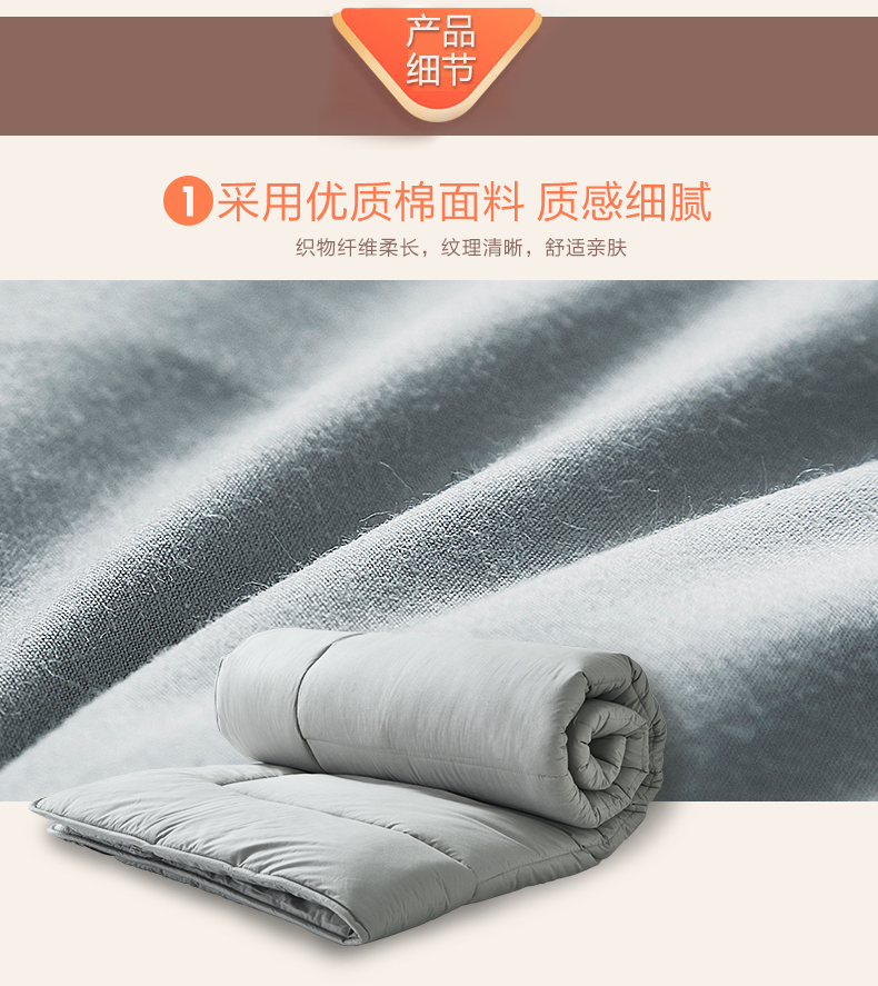 Boyang Home Dệt Bộ đồ giường Khử mùi kháng khuẩn Tre Giường sợi than 床垫 Nệm truy cập mới - Nệm đệm đơn