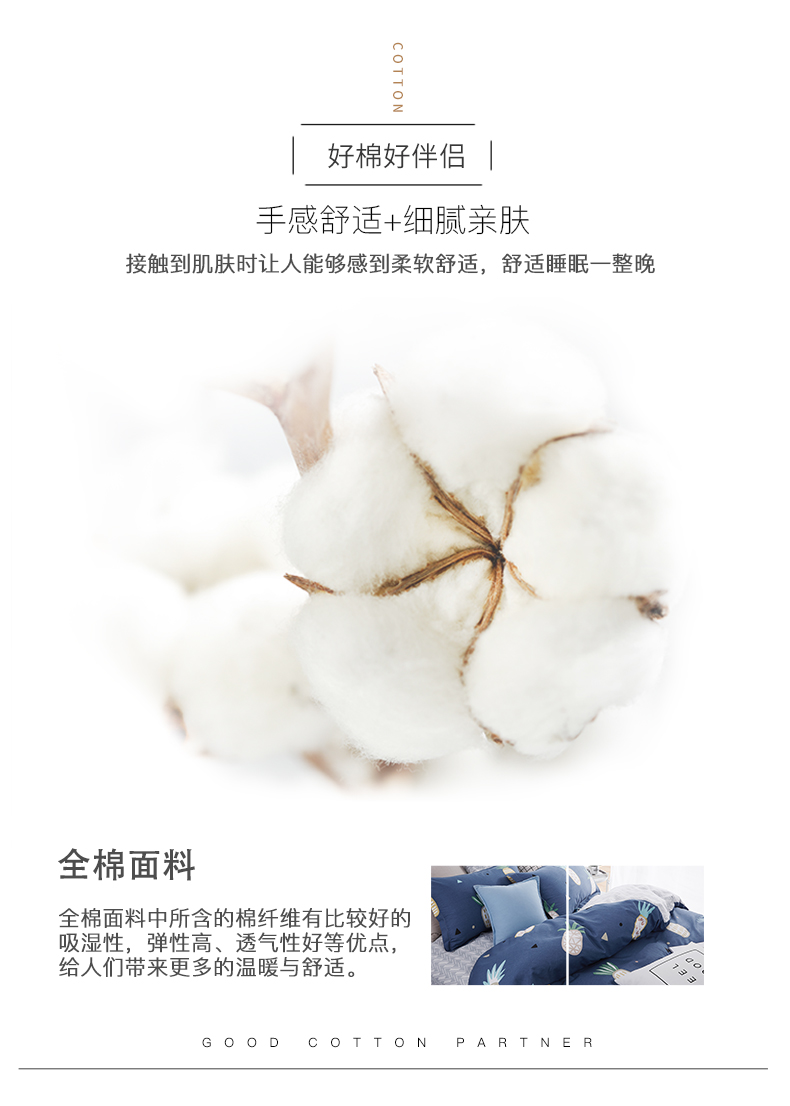 Bo Yang gia đình giường dệt bốn dứa bánh mùa xuân mới 2018 - Bộ đồ giường bốn mảnh bộ chăn ga gối đệm giảm giá