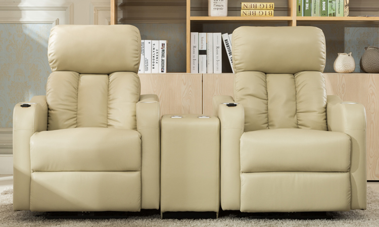 Hạng nhất cabin sofa không gian đa chức năng ghế sofa nhà hát nghe nhìn cà phê phòng bóng kết hợp điện ngả ghế sofa - Ghế sô pha sofa giường