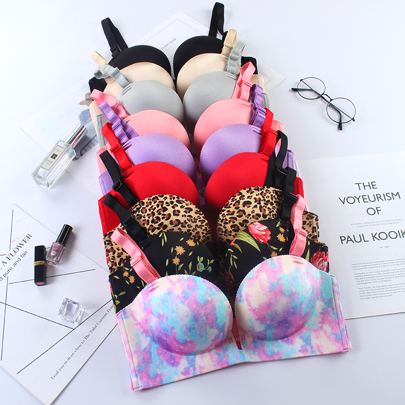 Half-Cup Bra for Women, Push-Up, No Empty Cup, Nb Adam's Hand-Picked, Thickened, Super Push-Up, Small Chest Appears Larger, Girl Student Bra