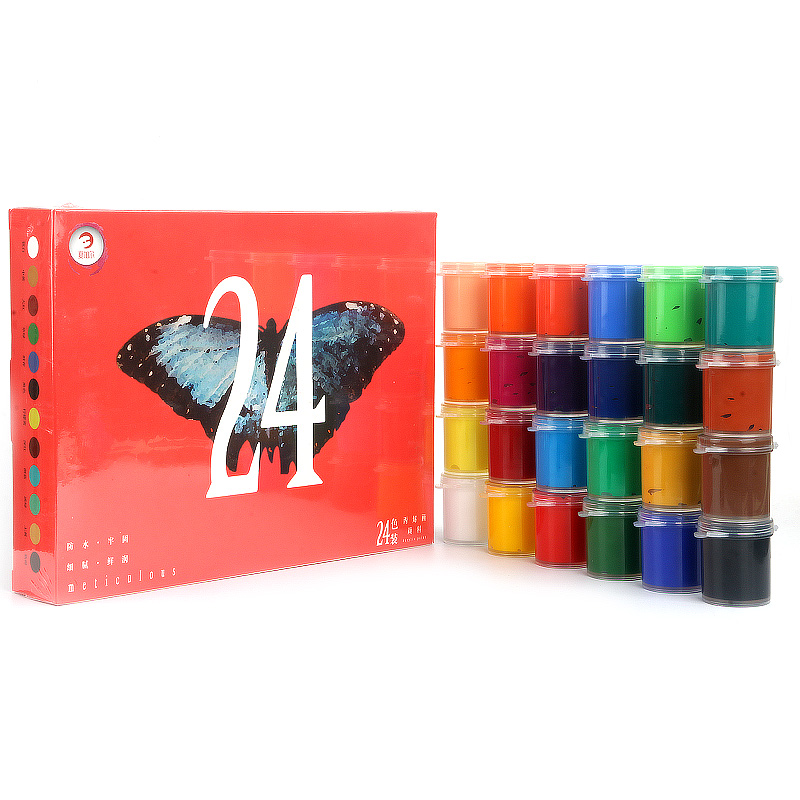 New propylene pigments suit painted graffiti painting stone dyes paint without falling color waterproof Bingen small boxed