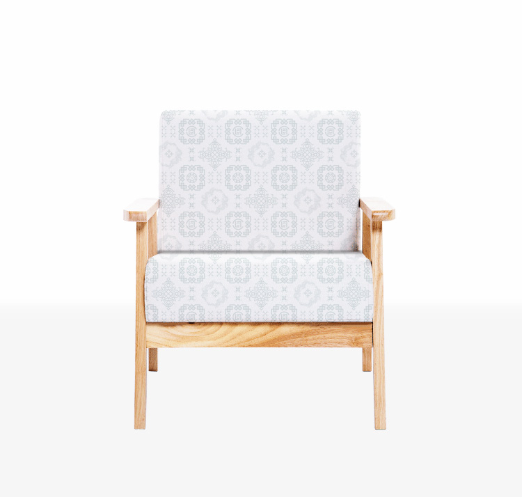 Edison clot white silk trend cartoon cute chair Hipster home Japanese wooden stool seat