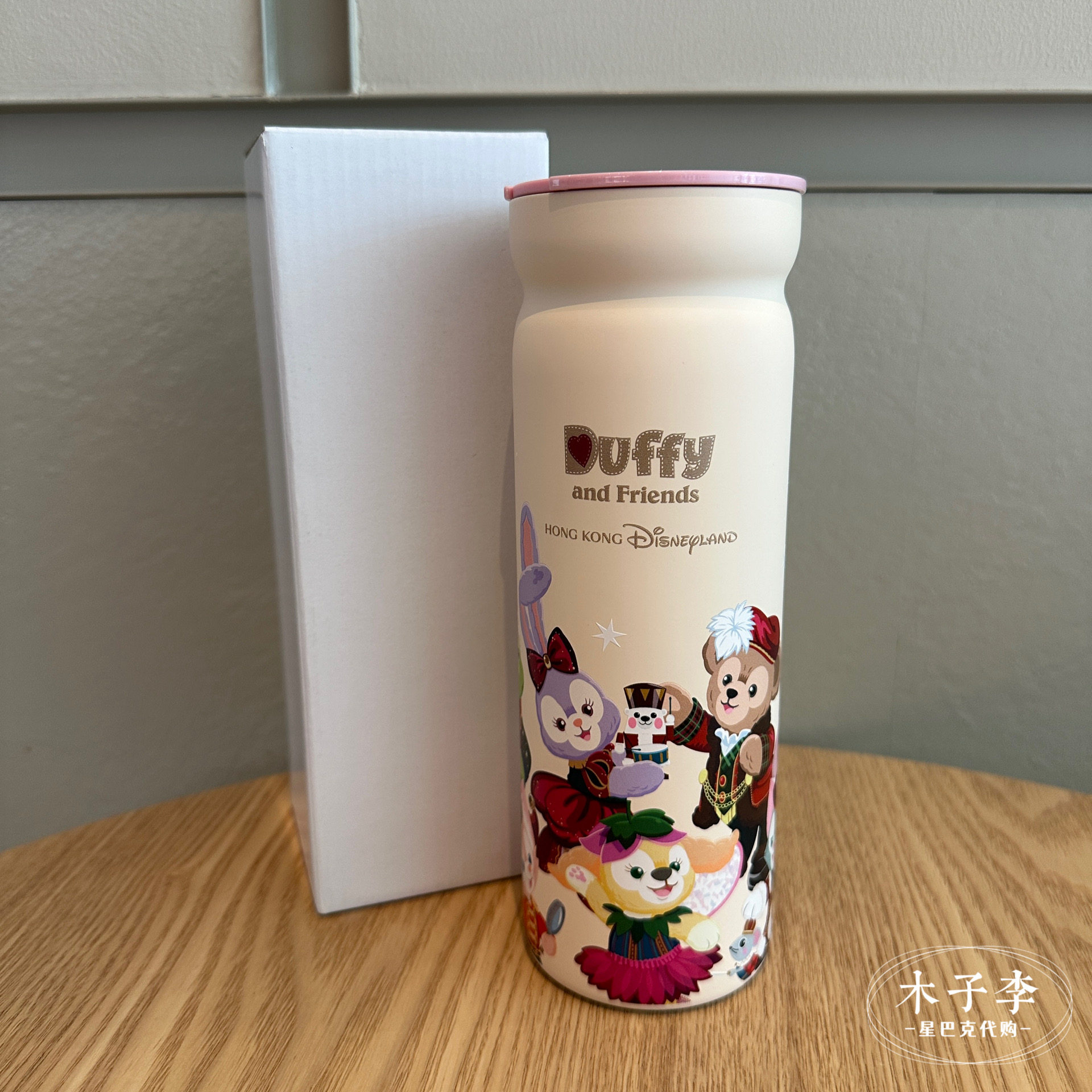 товар из китая 星巴克duffy and friends不锈钢随行杯香港迪士尼星巴克联名杯 Starbucks