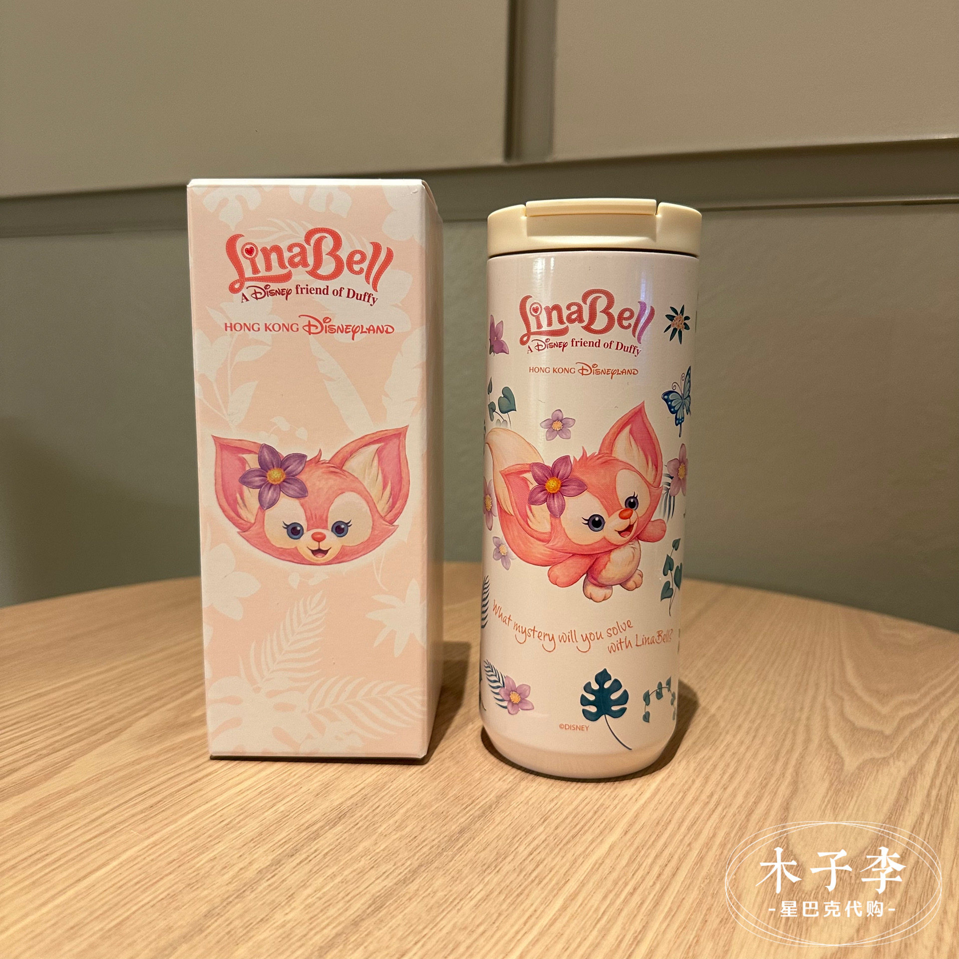 товар из китая 星巴克duffy and friends不锈钢随行杯香港迪士尼星巴克联名杯 Starbucks