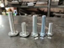 4 8 Class galvanized Outer hexagonal screw bolts M10 * 50 M10 * 30 M12 * 30T 30T M12 M12 scale