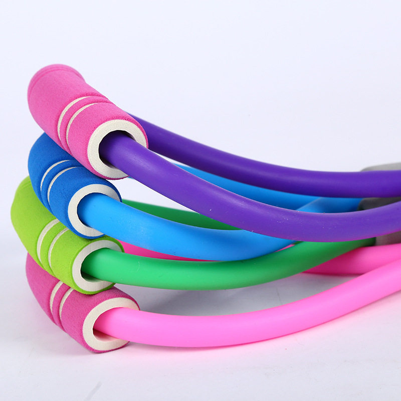 Manufacturer straight for eight words Lalizers new yoga expansion chest Prati Slim Leg Aids Trainer 8 Words Fitness Rope