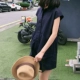 LS ~ ném bom khí đại dương! Bất khả chiến bại! Casual nửa tay áo cotton đẹp phiên bản dụng cụ jumpsuit - Quần short quần sooc đũi nữ