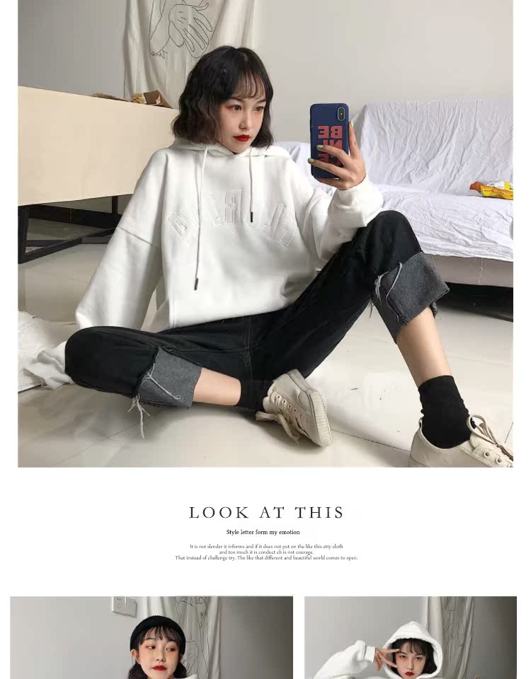 Quần áo tang lễ cộng với nhung mschf áo len nữ cổng gió cec trùm đầu dài phần mùa đông dày áo khoác áo kiểu nữ đẹp tuổi 35