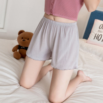 Anti-exposure fairy safety pants womens anti-lighting can be thin in summer without curling loose large size 200 catties leggings