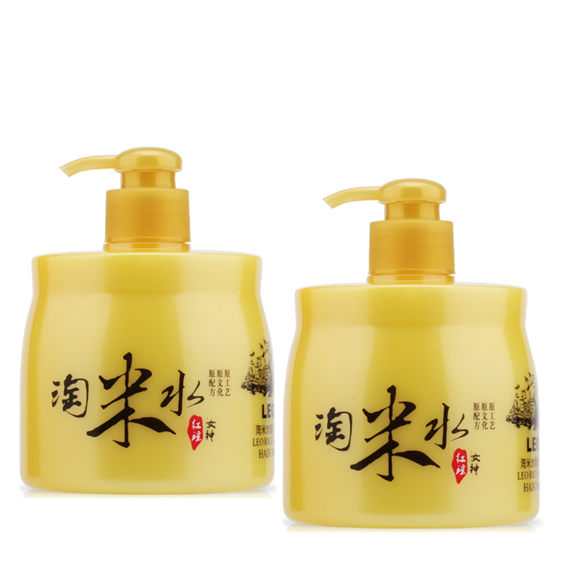 正品淘米水补水顺滑烫染护发素发膜