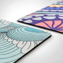 Ha natural rubber yoga mat Huanbang non-slip sweat-absorbing suede high temperature yoga floor mat Pilates fitness mat