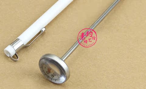 Đầu dò tốc độ đọc nhiệt kế Con trỏ bút giữ chống vảy thép không gỉ Đầu dò nến thơm Công cụ DIY - Thiết bị & dụng cụ đồng hồ đo nhiệt độ hiển thị số