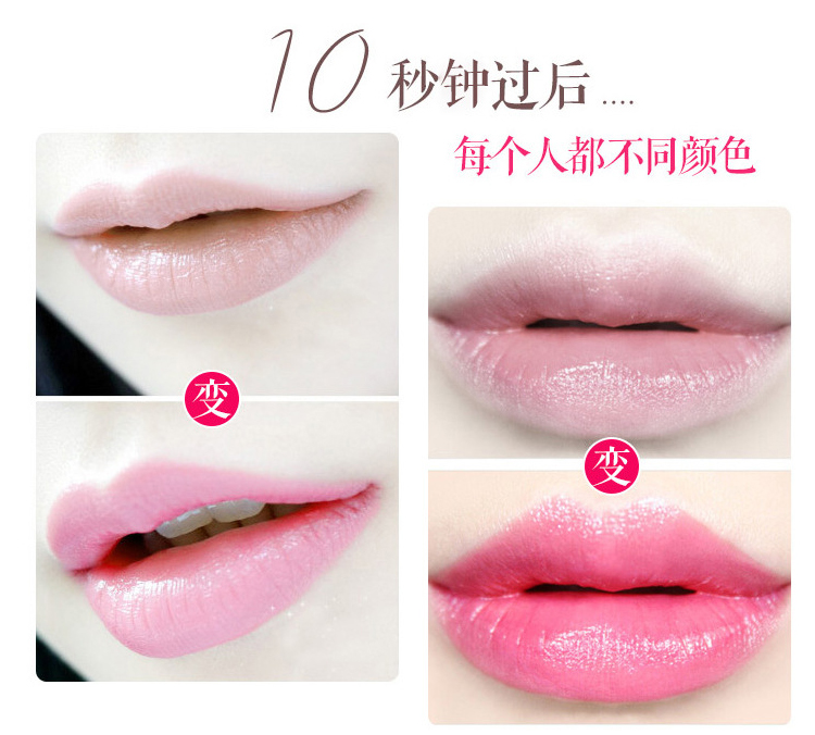9,9 包邮 Son dưỡng môi màu son nữ không làm mất màu dưỡng ẩm dưỡng ẩm không thấm nước không phai - Son môi romand thỏi