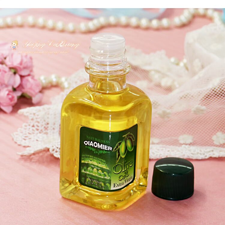 Gói 9,9 nhân dân tệ Qiao Mier dầu ô liu 60ML dầu dưỡng da lô hội tinh chất chăm sóc da tẩy lông nước tẩy trang loreal màu hồng
