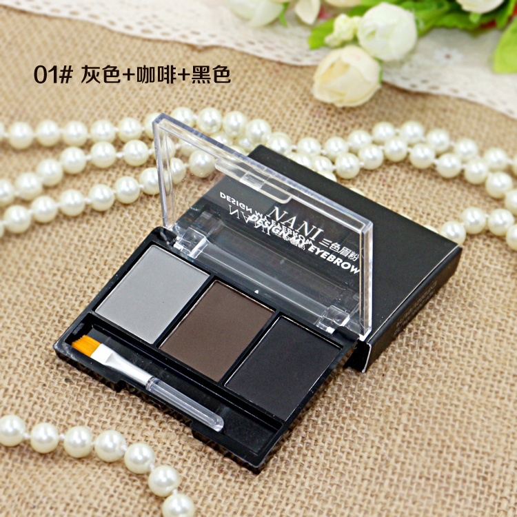 9.9 nhân dân tệ vận chuyển bột lông mày chính hãng không thấm nước và mồ hôi- bằng chứng từ lông mày bút chì nhuộm lông mày kem lông mày không thấm nước không nở kẻ mày