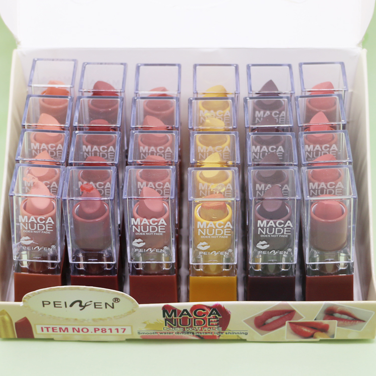 9.9 Mờ Son Môi Chính Hãng Dưỡng Ẩm Lâu Dài Không đánh dấu Không Thấm Nước Lip Balm Cắn Môi Sinh Viên Vàng son twenty four hour