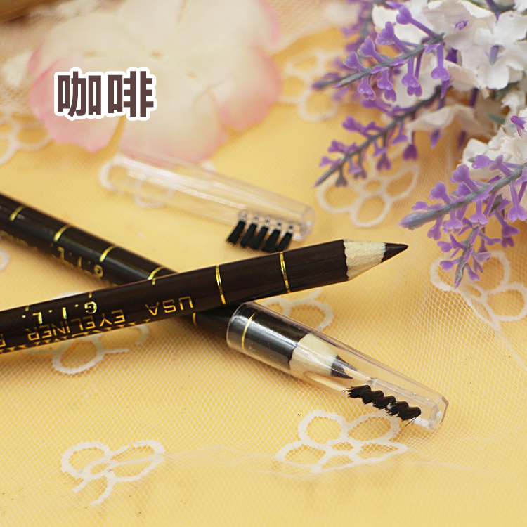 9,9 Nhiều màu hồng đỏ xanh xanh tím trắng xám bạc kẻ mắt kẻ mắt bằng chì kẻ mắt kẻ viền môi bút eyeliner
