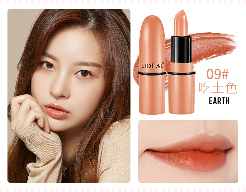Son môi Bộ Bí Ngô Màu Bưởi Retro Red Giữ Ẩm Matte Mini Lipstick Đặt Son Môi Năm Gói son background a12 chính hãng