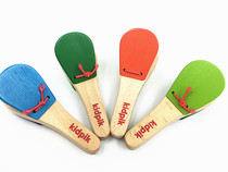  Cartoon wooden color animal castanets Allegro Orff percussion instruments Childrens educational music toys 1-3 years old