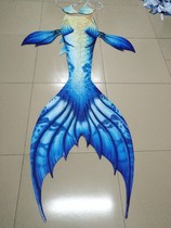 Mermaid swimsuit tail aquarium show extra large tail
