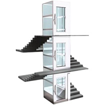 Home Lift Self-Built House Villa Duplex Penthouse Small Hydraulic Lifting Table Province Space No Bottom Pit Inorganic Room