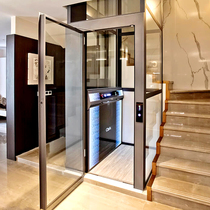 Home Lift Hydraulic Traction Self-Built House Villa Duplex Penthouse Lift Platform Safe Comfort And Beautiful Low Noise