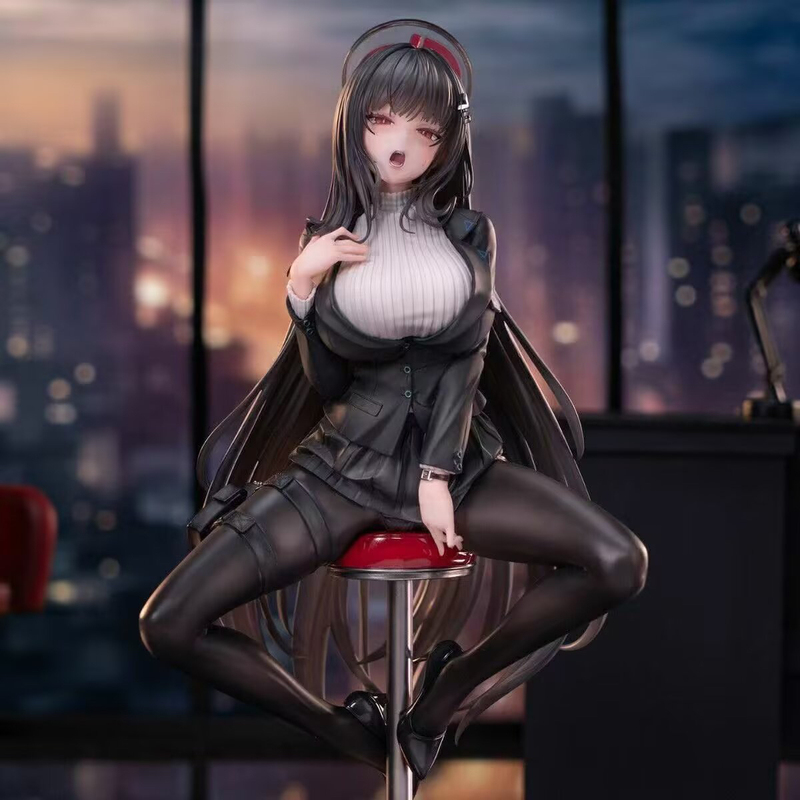 Gw Premium Edition Archive Collection Yui Miki Ba Blue Destroyer Anime Beautiful Girl Figure Game Statue Gk Gift