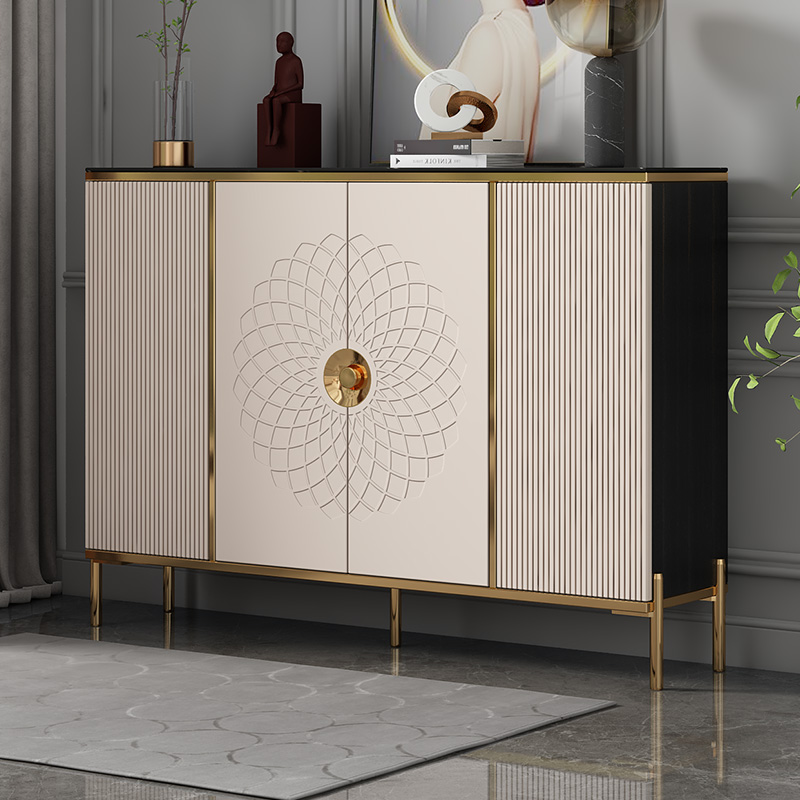 Italian light luxury new 2021 explosive models into the home entrance storage storage cabinet simple modern home door outside shoe cabinet