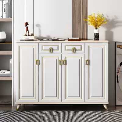 Nordic light luxury home shoe cabinet household door simple modern large-capacity storage entrance foyer partition storage cabinet