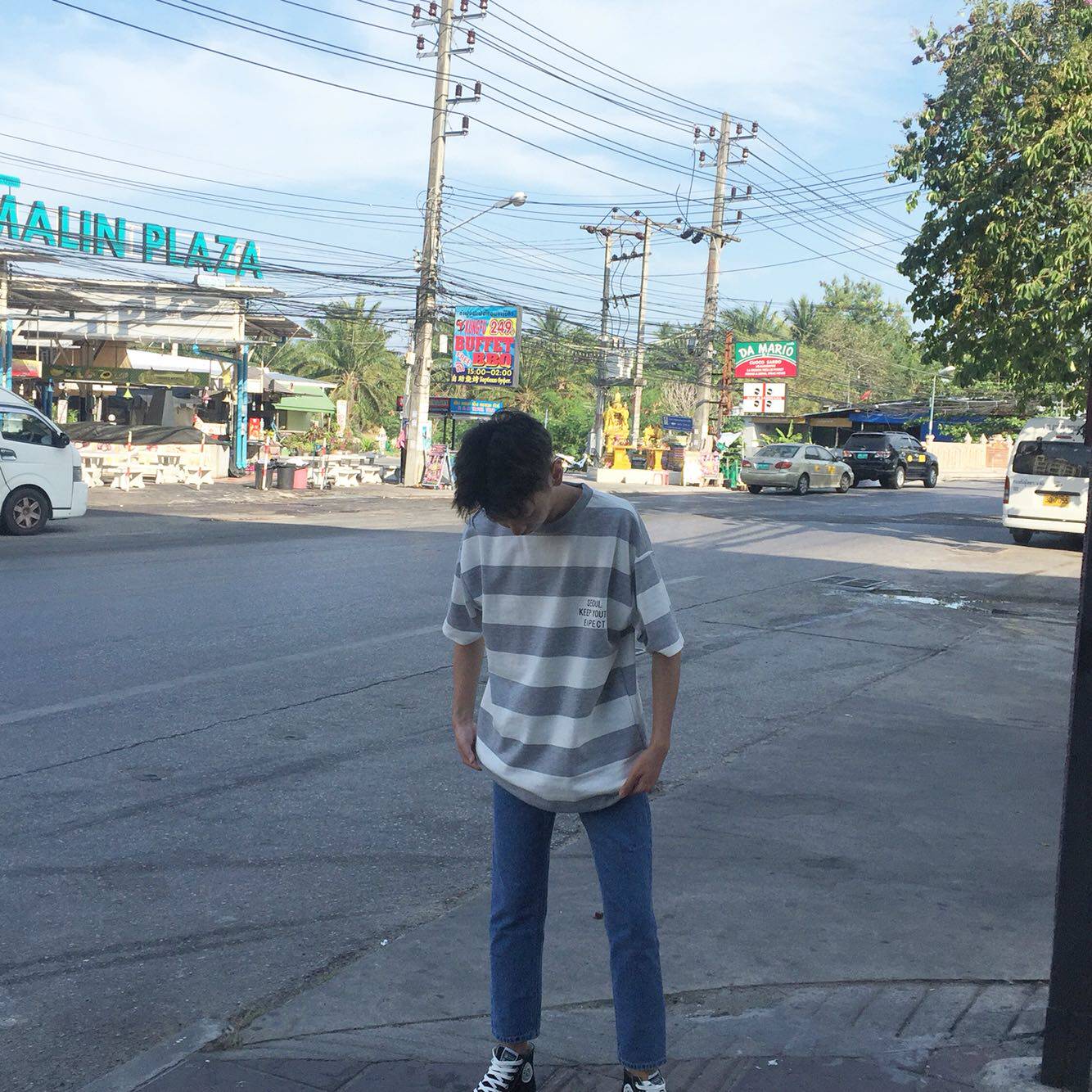 Jeans pour adolescent coupe droite pour printemps - Ref 1462254 Image 12