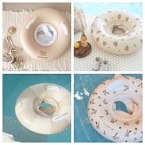 2024 new male and female baby baby cute cartoon small bear rabbit underarm swim ring seat ring lifebuoy