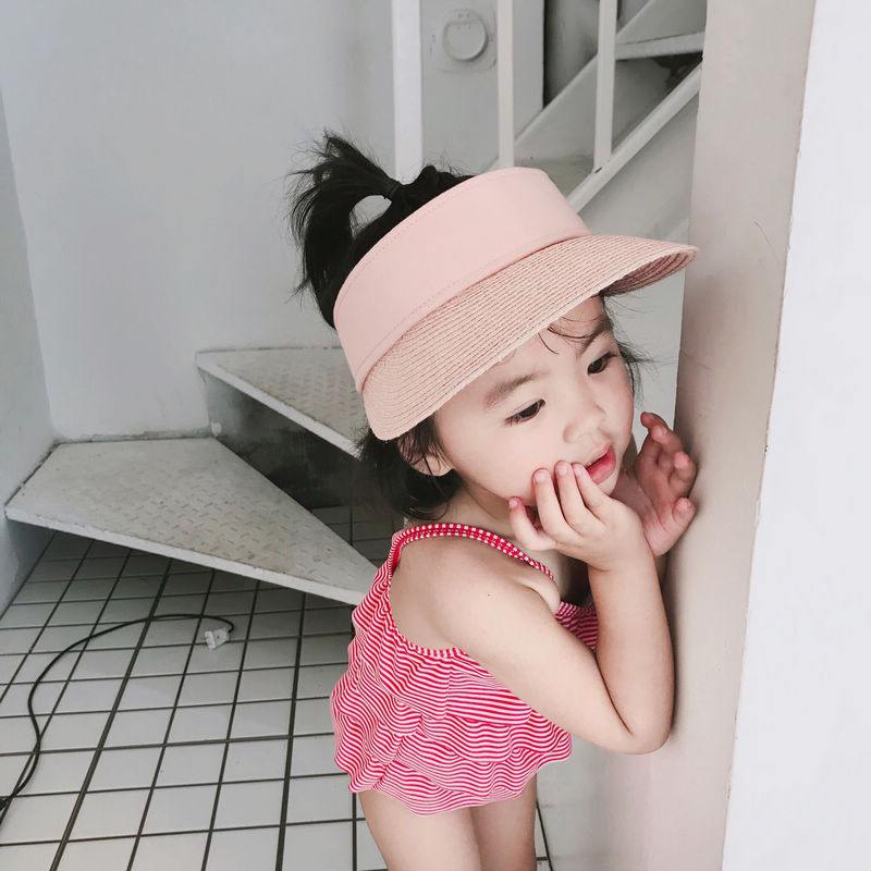 Đồ bơi mới cho bé gái 2019 INS bé gái lớn trẻ em sọc sọc áo tắm một mảnh áo tắm cho bé bộ đồ bơi nàng tiên cá