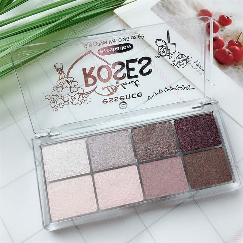 Spot Đức nguyên bản tất cả về make-up 8 màu phấn mắt không thấm nước màu đất phiên bản mới - Bóng mắt phấn mắt merzy