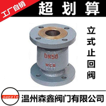 Flange vertical check valve H42H-16C lifting cast steel check valve WCB check valve DN65 80