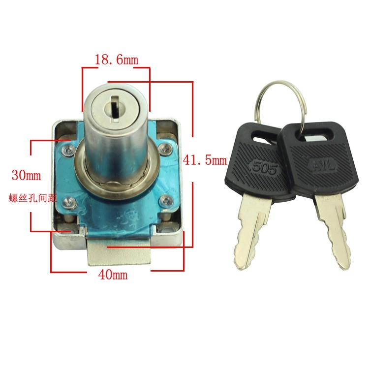 S874] drawer lock cabinet door lock long core drawer whole cabinet lock furniture lock furniture lock 338-32 long automatic lock