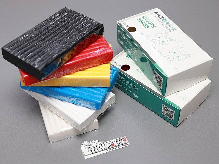 Namedart plastic box installed with soft pottery clay clay surface plastic handmade model Philharmonie Tao-Taobao