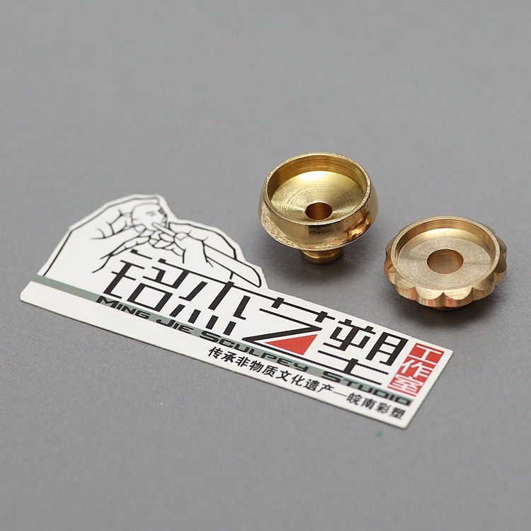 Nameje Art Plastic Philharmonic Pottery Model Tool Accessories material Supplies Back Clock Aroma must be matched brass Tito lotus round-Taobao