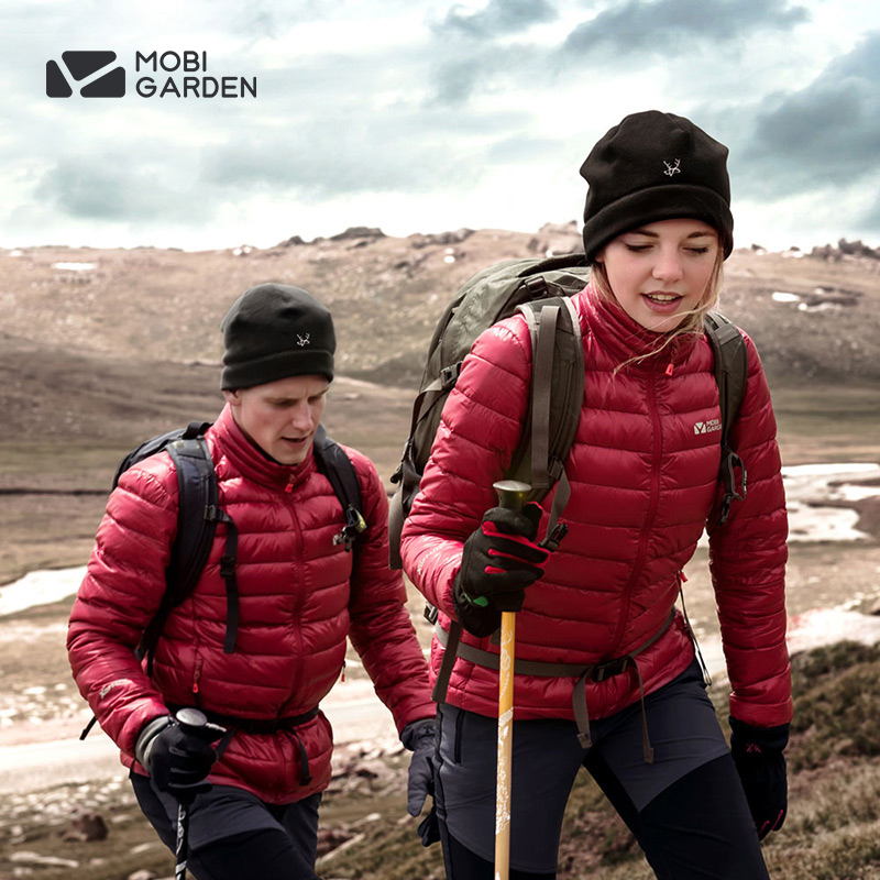 Mu Gaodi outdoor down jacket outdoor thin windproof warm slim short section male and female couple models Xingyun ribs