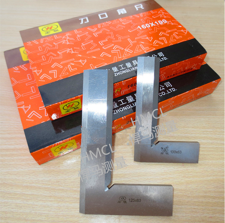 Shanghai medium quantity macro-sharp knife edge angle ruler 90 degrees angle ruler 63 80100125160200250300