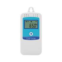Electronic temperature and humidity recorder Cold chain warehouse pharmacy cool cabinet thermometer Automatic data logger GSP958