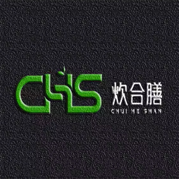 炊合膳调料食材店的LOGO
