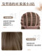 [Mianmianjuan]Long Curly Wig for Women, Lolita Style Wig, Two-Dimensional Wig with Sideburns, Sweet Girl Full Head Wig