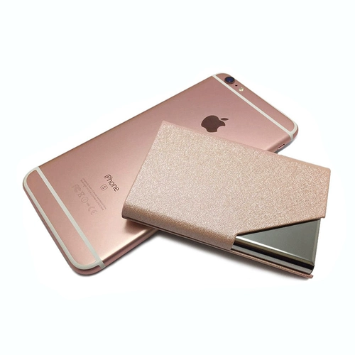 Визитная карточка клип женская бизнес -карта Business Card Bag Office крупная мощность творческая пользовательская коробка для визитной карточки бесплатно логотип букв