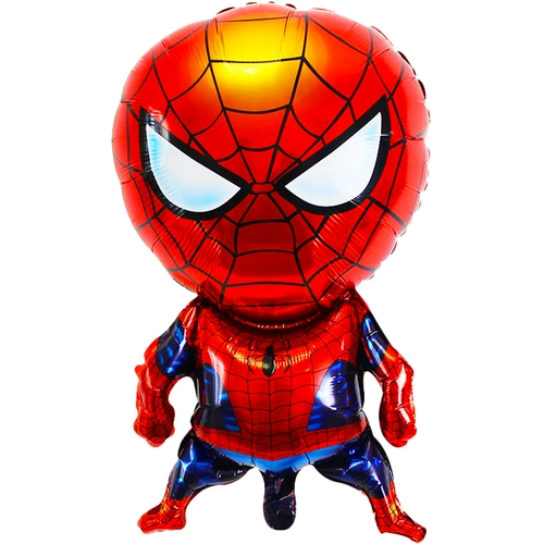 Детский мультяшный воздушный шар, космонавт, Человек-паук