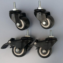 The rack is equipped with wheels.