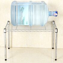 Kitchen microwave oven rack one layer of stainless steel color oven rack vegetable rack partition shelf storage storage single layer rack