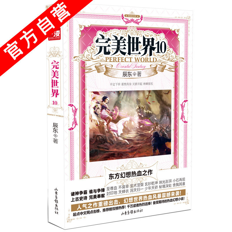 官方自营 正版现货完美世界10 辰东 著玄幻系列小说中南天使遮天