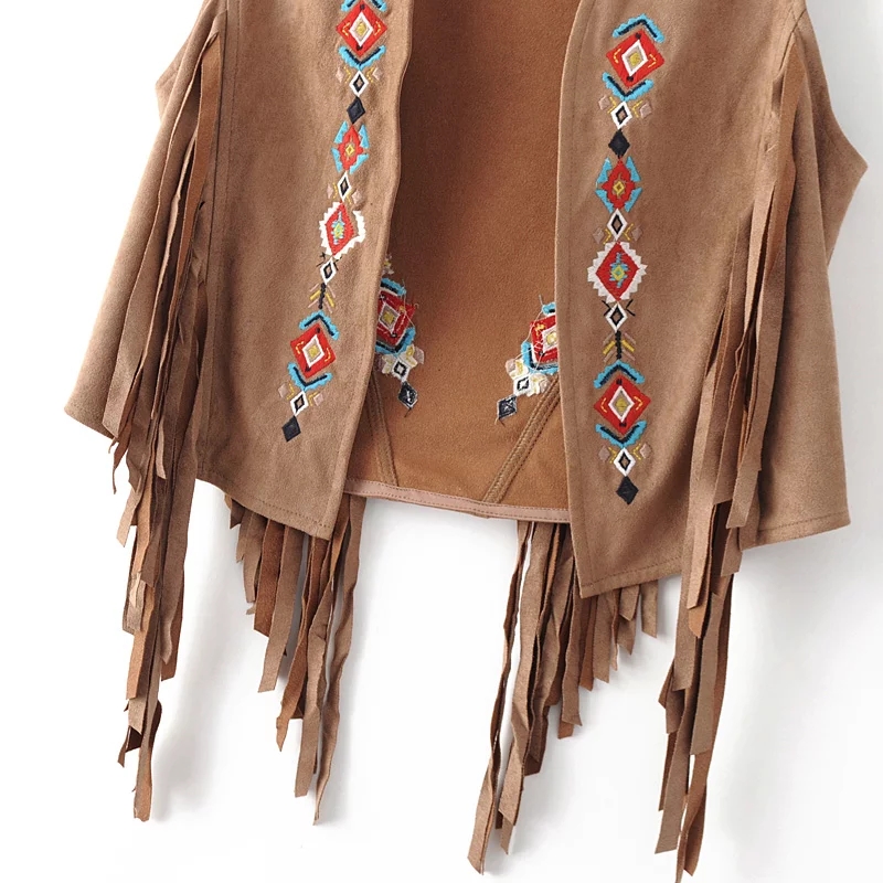 Gilet femme en Daim - Ref 3316687 Image 9